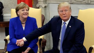 Merkel makes little progress with Trump over sanctions