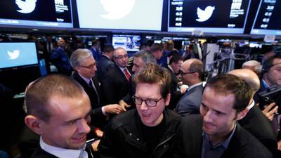 Twitter worth $25bn on NYSE launch
