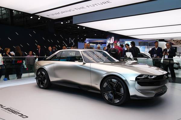 Paris motor show: Retro styling, electric charging and a bit of De Niro