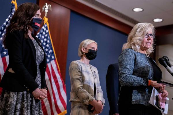 ‘We must speak the truth’: Liz Cheney defiant ahead of removal from top Republican job