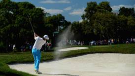 Rory McIlroy remains in the driving seat
