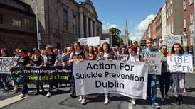 March for suicide prevention held in Dublin