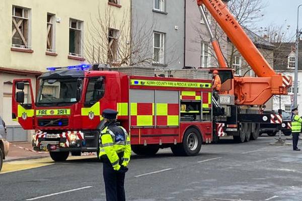 One man dies, five injured after partial building collapse in Tralee