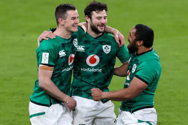 Johnny Sexton happily vindicated by Ireland’s excellence