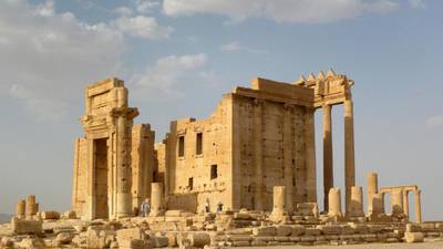 UN confirms destruction of Palmyra temple by Islamic State