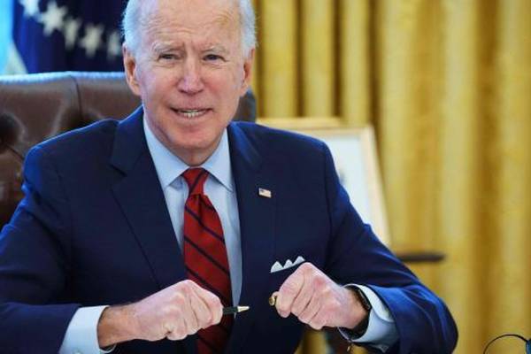 Biden ‘unequivocal’ about Belfast Agreement support as Dublin and London row over NI protocol