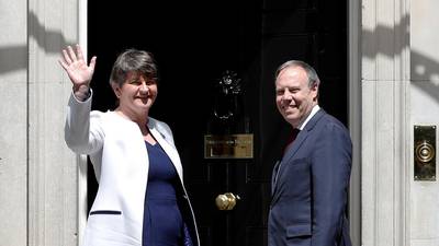 Talks between May and DUP continue in effort to form government