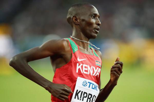 Kiprop claims drug control officers tampered with ‘positive’ sample