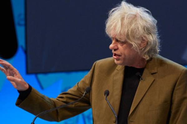 Belfast could teach world about how to co-exist peacefully, says Geldof