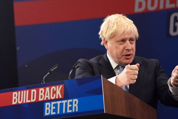 Johnson denounces ‘know-nothing cancel culture’ in speech that delights Tory activists