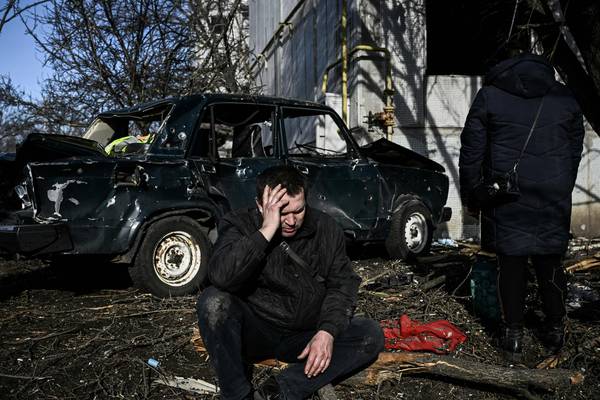 A dispatch from the front line as Ukraine comes under attack