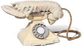Salvador Dalí’s lobster telephone and Mae West lips sofa to be sold at auction