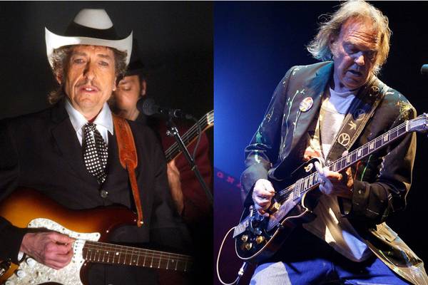 Bob Dylan and Neil Young announce major concert in Ireland