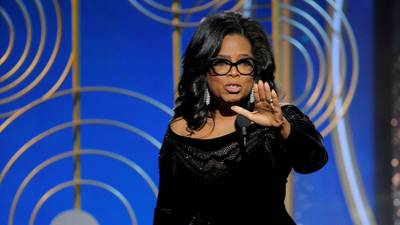 ‘Their time is up’: Oprah’s inspiring Golden Globes speech