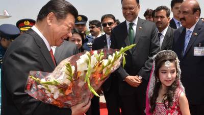 China’s president Xi Jinping in first state visit to Pakistan