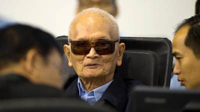 Two former Khmer Rouge leaders jailed for life