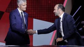 Rival French conservatives clash in televised debate