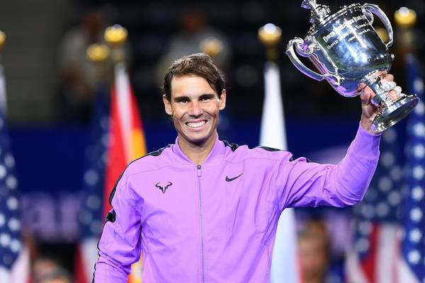 US Open champion Rafael Nadal edges to within one slam of Federer