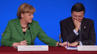 European Commission takes dim view of German surplus ahead of banking talks