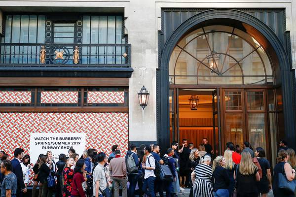 Burberry says new designer bringing buzz back to brand
