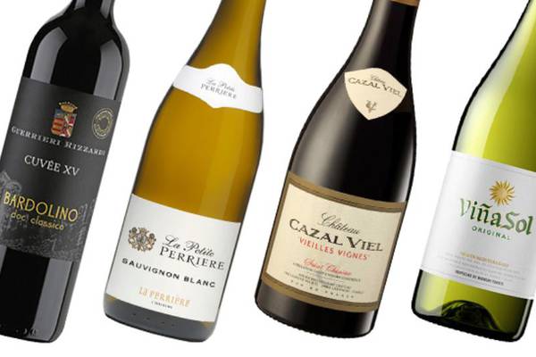 Four wallet-friendly wines, all between €10 and €15