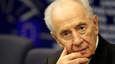 Former Israeli president Shimon Peres dies aged 93