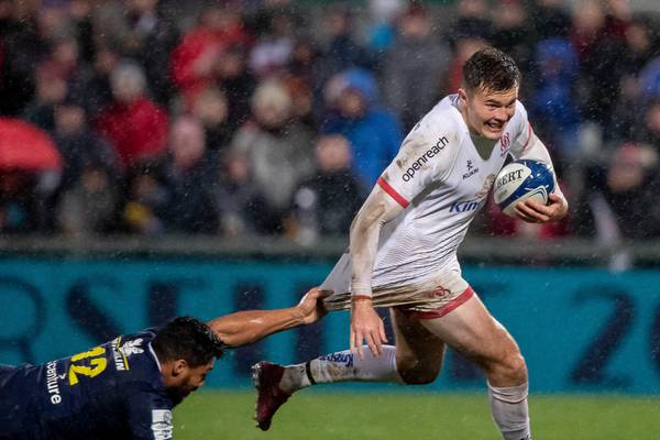 Jacob Stockdale at 15 for Ulster as they target third win in Champions Cup