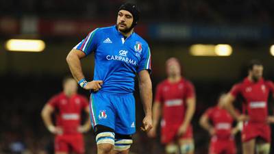 Marco Bortolami omitted from Italy’s World Cup squad