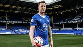Aiden McGeady loses his shirt number at Everton