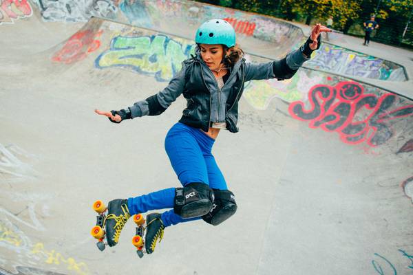 Blade runners: Dublin’s roller derby is where physicality and fashion collide