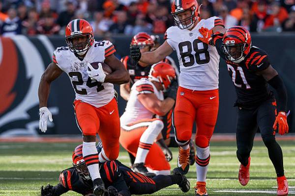 NFL round-up: Browns win without Odell while the Rodgers-less Packers struggle