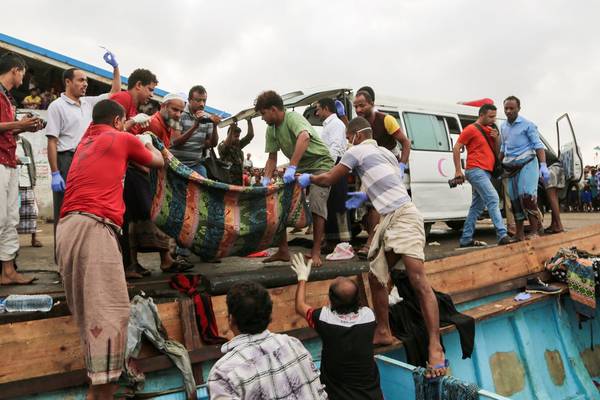 Dozens of Somali refugees killed in Yemen aircraft attack