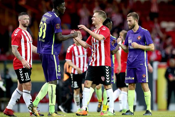 Midtjylland add insult to injury as Derry crushed