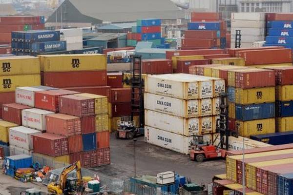 Irish exports reach a record €152.5bn as trade with Britain declines