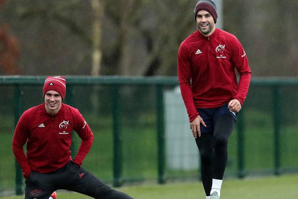Joey Carbery in line for Munster return for derby clash against Leinster