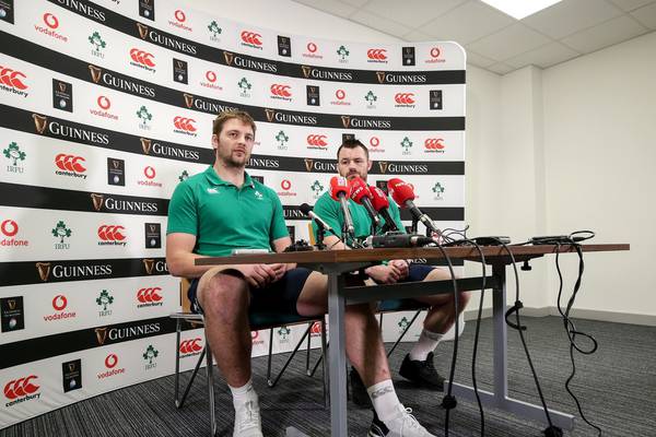 Henderson and Healy: fear no longer motivates this Ireland team