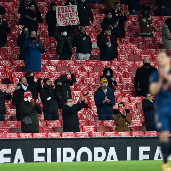 Fans return as Arsenal win big against Rapid Vienna