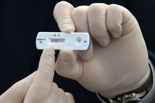 Covid: Online portal for antigen test results to go live on Friday