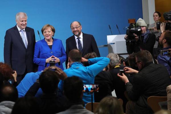 German coalition talks deal puts Merkel step closer to political revival