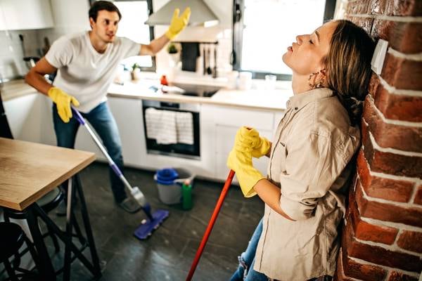 Here’s hoping household chores don’t include having to ask men to do them ‘properly’ 