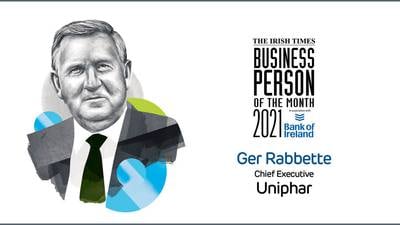 The Irish Times Business Person of the Month: Ger Rabbette