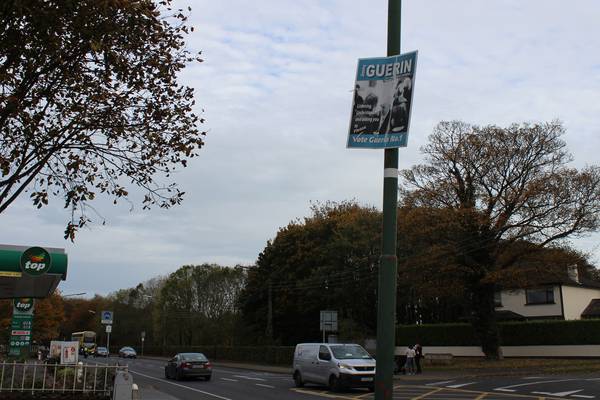 General Election poster still up 20 months after election