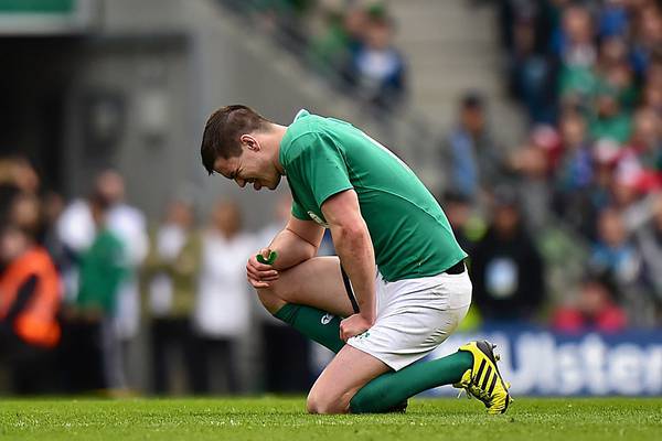 Johnny Sexton: Numbers game not stacking up for injured Ireland outhalf