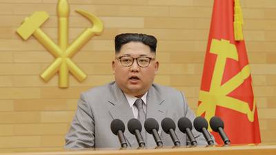 Kim Jong-un says nuclear button ‘always on his desk’