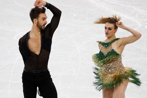 A wardrobe malfunction and clash of styles on the ice rink