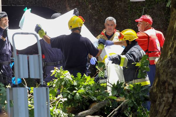 Falling tree kills at least 12 at religious festival in Madeira