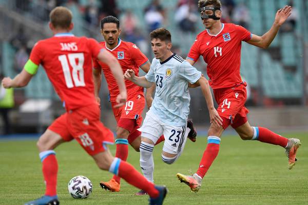 Czech game could be baptism by fire for Scotland’s Billy Gilmour