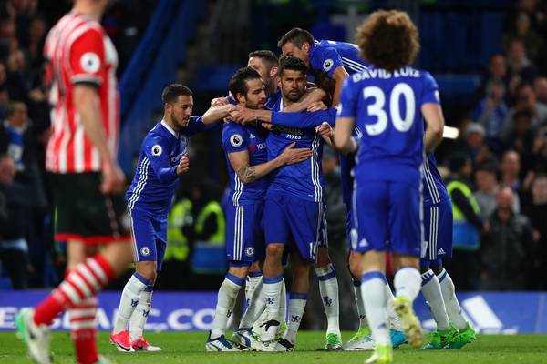 Diego Costa double puts Chelsea back on title track