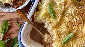 Lentil and beef cottage pie