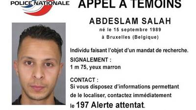 Paris attack: Police hunt ‘dangerous’ Salah Abdeslam